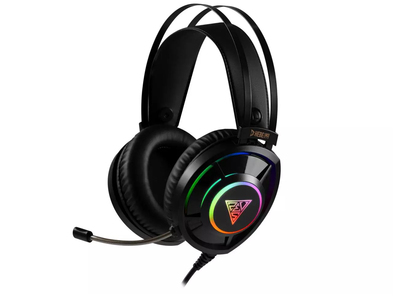 Headset Gamer Gamdias HEBE M3 7.1 RGB P2 Preto