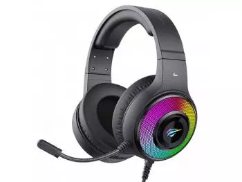 Headset Gamer Havit H2042d RGB (PS4, PS5, Xbox e PC) - Preto