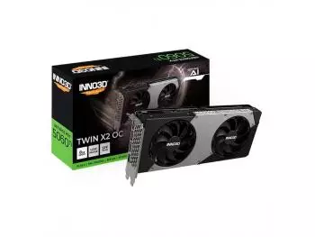 Hardstore Placa de Vídeo Gigabyte Inno3D RTX 5060TI Twin X2 8GB GDDR7 PCI-E 5.0 x16 - N506T2-08D7-193075N image