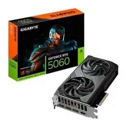 Placa de Vídeo Gigabyte GeForce RTX 5060 WindForce OC 8GB GDDR7 PCI-E 5.0 - GV-N5060WF2OC-8GD