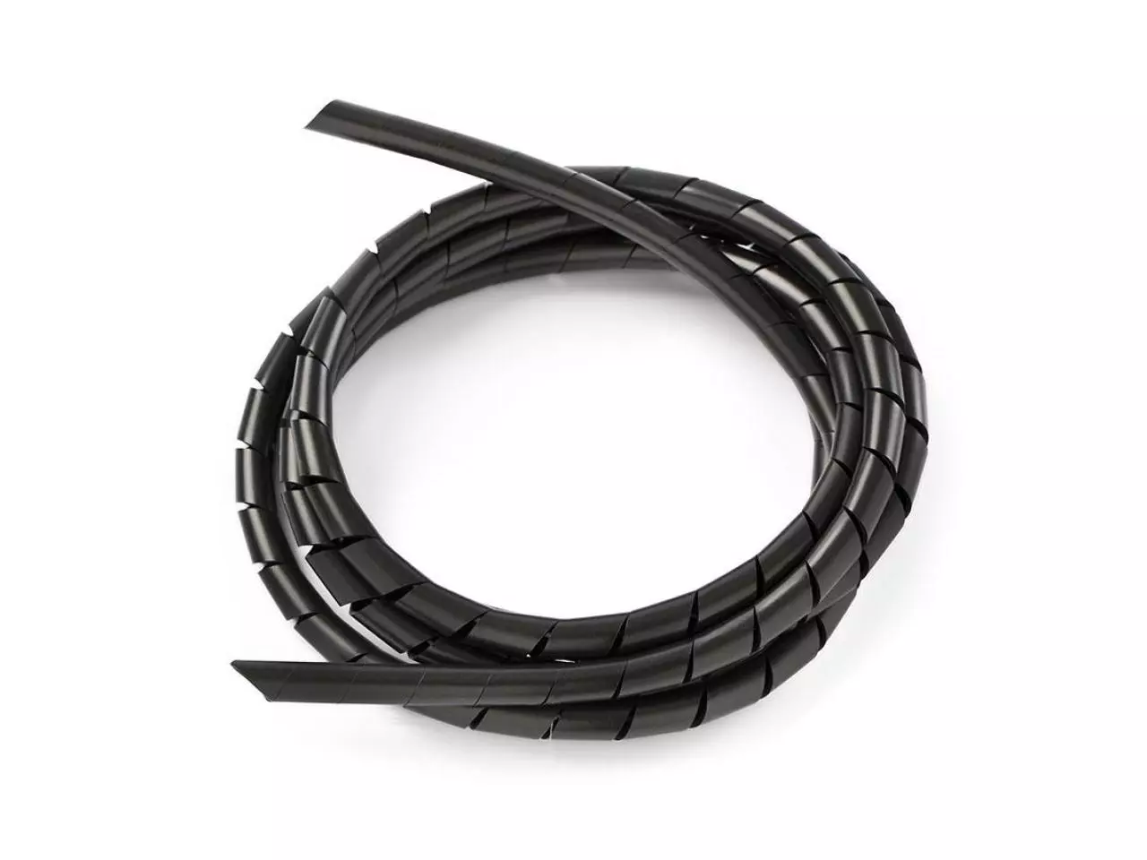 Organizador de Cabos Tubo Spiral 50m (19,1MM) 3/4 Preto