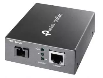 Conversor de Mídia WDM Fast Ethernet Monomodo 1550nm 20km 10/100Mbps - TL-FC111A-20