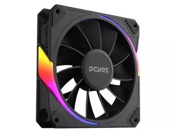Fan Cooler PCYes Sangue Frio 3 ARGB Black Ghost 120mm Preto ARGBRVSF3BR