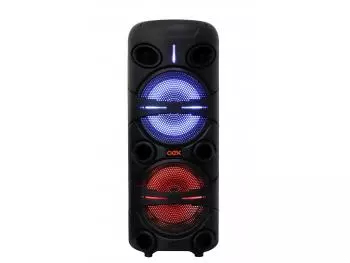 CAIXA DE SOM C/MICROFONE SPEAKER TOWER SK417 180W BLUETOOTH PRETA - OEX
