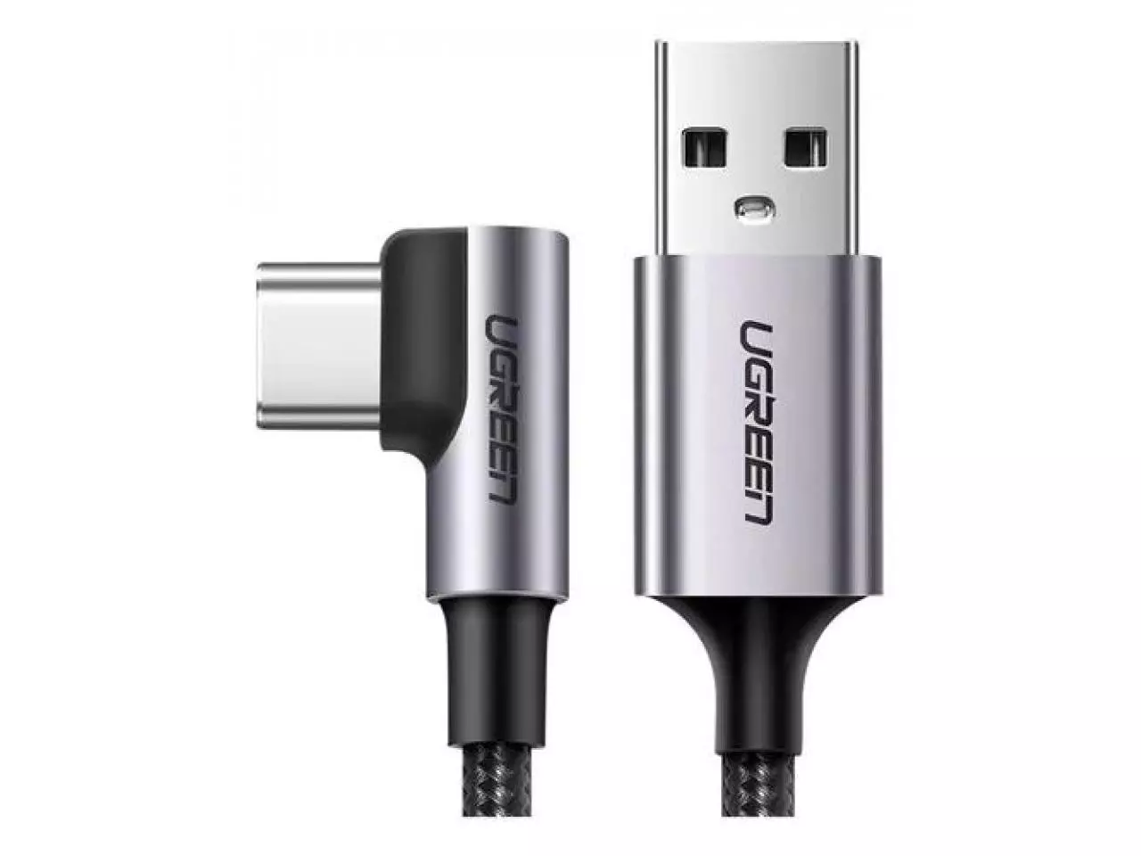 Cabo de Dados Ugreen USB 2.0 p/ Usb USB-C Angular 2m