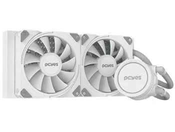 WaterCooler PCYES Sangue Frio 3 White, 240mm, Intel/AMD, TDP 250W, Branco
