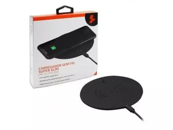Carregador Wireless Por Indução 5w Preto - 5+