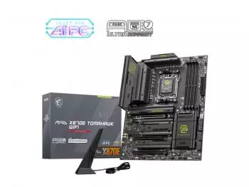 Placa Mãe MSI MAG X870E TomaHawk WIFI (Socket AM5/AMD X870E/DDR5/M.2/Wi-Fi 7 802.11ax)