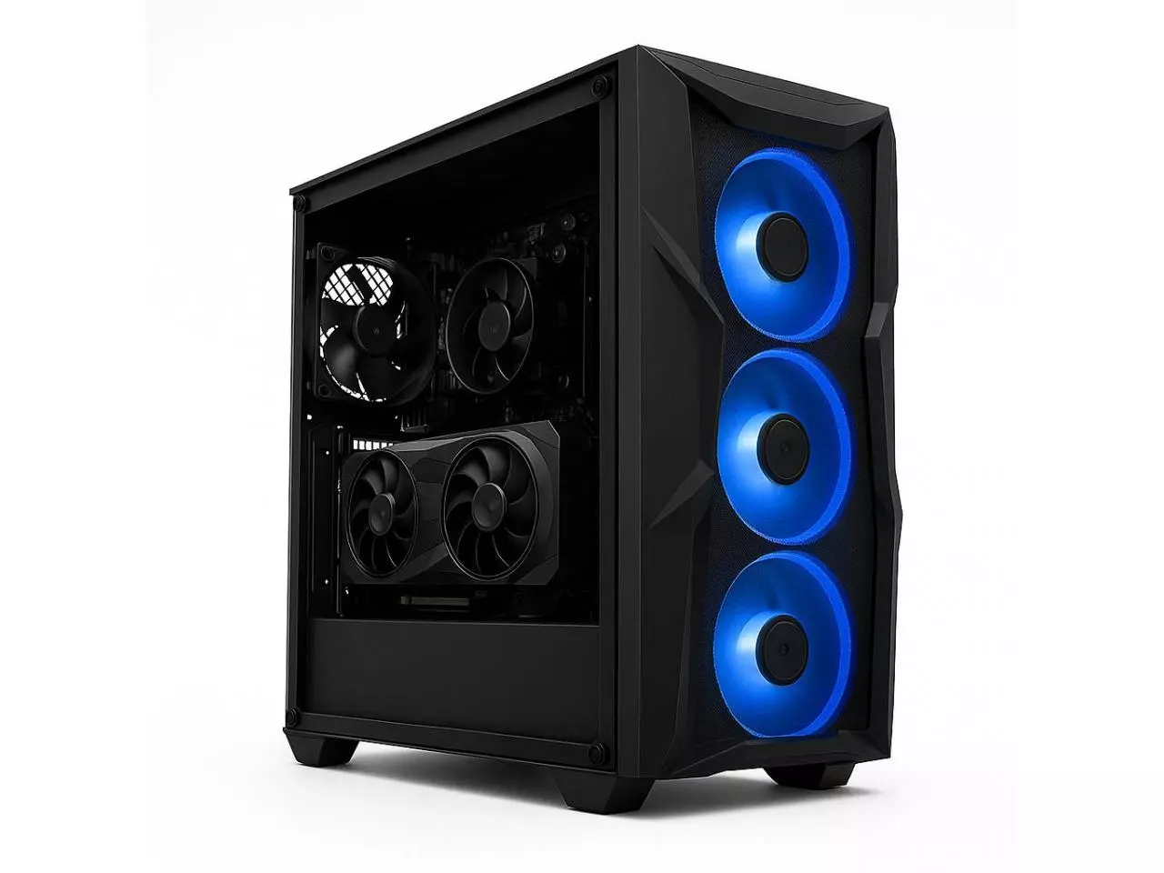 PC Gamer Eagle Eye 3X Professional - i7 Edition (Intel Core i7-14700F 20-Core, 32GB (2x16GB) DDR4-3200, 1TB SSD NVMe, GeForce RTX 5060Ti 8GB)