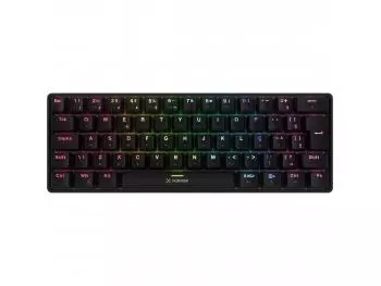Teclado Mecânico Fortrek Gravity Air Compact Wireless Preto