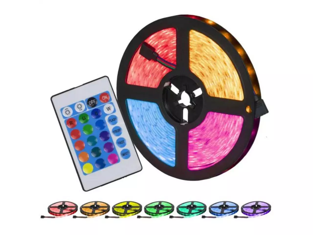 Fita de Led RGB Evus Sense Fl-60RGB Com Controle