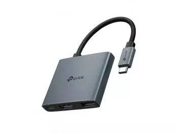 Hub TP-Link UH3020C, 3 em 1 (HDMI, USB 3.0, USB-C PD 100W) USB-C, USB 3.0