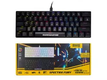 Teclado Mêcanico K-Mex Spectra Fury Switch Blue - KBL88