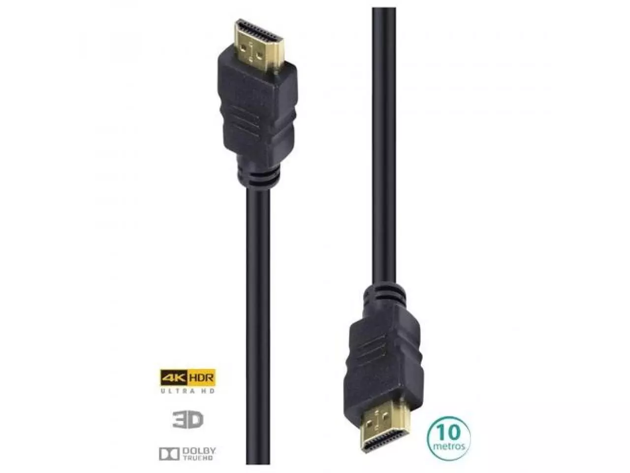 Cabo HDMI 2.0 4K, Ultra HD, 10 metros - Vinik