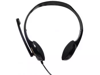 Headset OEX Talk Pro HS-108 USB Tipo-C - Preto