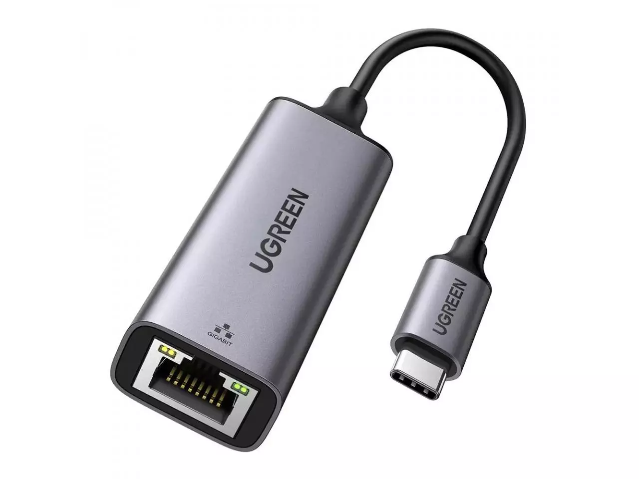 Adaptador Ugreen Ethernet Gigabit USB-C para RJ-45