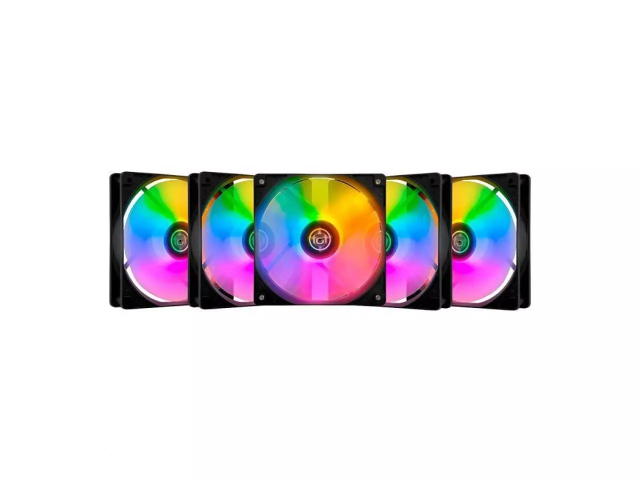 Kit Fan 120mm com 5 Unidades TGT Striker