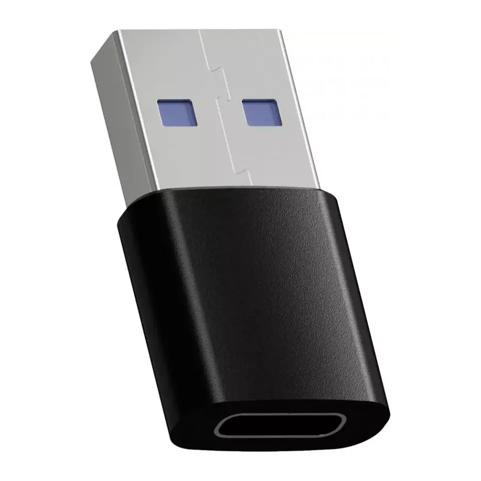 Adaptador USB-C Fêmea x USB Tipo-A Macho OTG - Fortrek