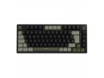 Teclado Mecânico Gamer PCYES Arkeum Cammo Edition 75% Switch Blue, ABNT2, USB