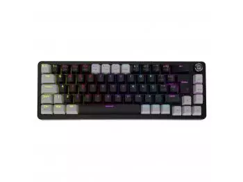 Teclado Mecânico Gamer PCYES Mecka Black Vulcan 65% Switch Blue, ABNT2, USB
