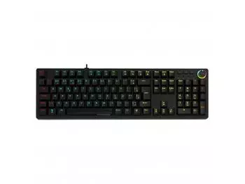 Teclado Mecânico Gamer PCYES Zecky Black Vulcan Switch Blue, Led Rainbow, ABNT2, USB