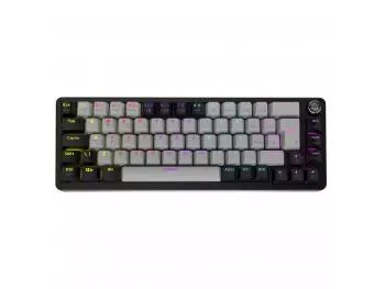 Teclado Mecânico Gamer PCYES Mecka Black Vulcan 65% Switch Red, ABNT2, USB