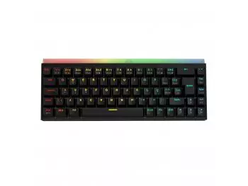 Teclado Mecânico Gamer PCYES Shiyan Black Vulcan 60% Led RGB com Switch Outemu Blue ABNT2 USB