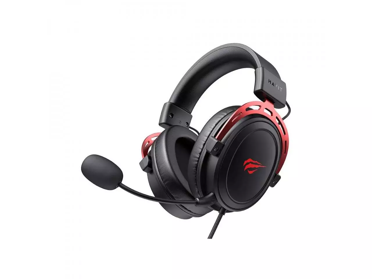 Headset HAVIT H756D, Com Fio, 50MM, P3, (PS4, Xbox, PC e Android) Black