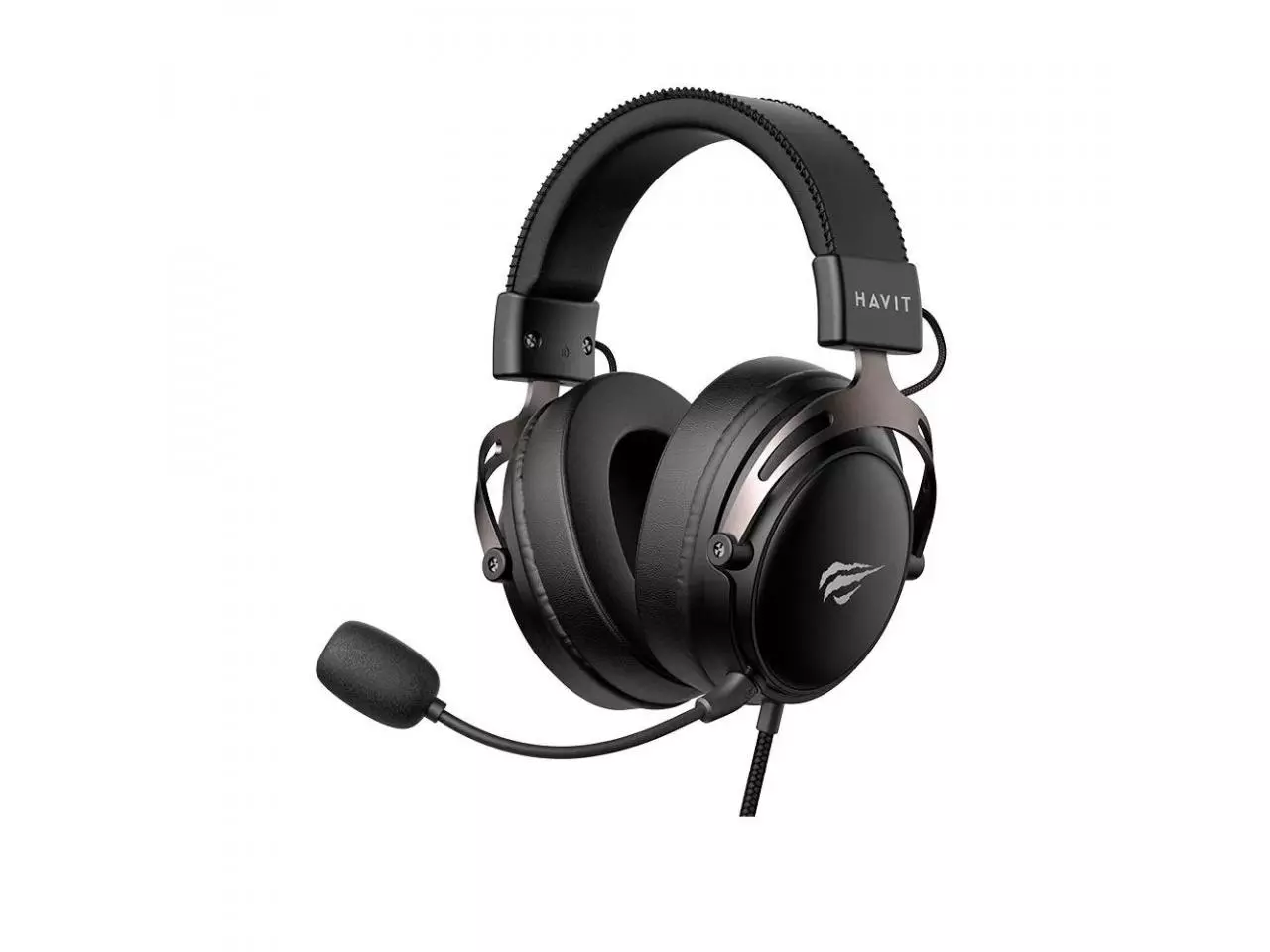 Headset HAVIT GT-H757D, Com Fio, 50MM, P3, (PS4, Xbox, PC e Android) Black