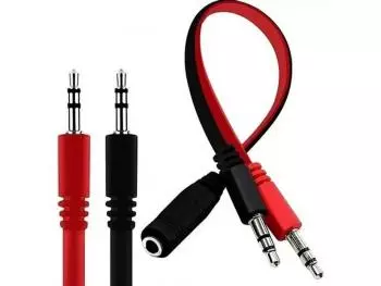 Cabo Adaptador Conversor P2 (F) x 2 P2 (M) - TSA