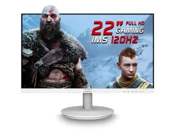 Monitor Philips 21,5" LED VA Wide Digital (1920x1080 / 120Hz / 1ms) - 221V8LBW3 Branco