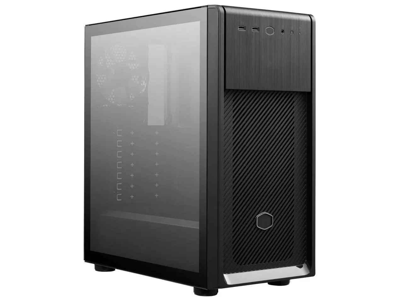 Gabinete Cooler Master MasterBox Elite 500, Lateral em Vidro Temperado, Mid Tower Preto