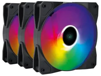 Kit Fan Vinik Gaming V.Ring 5.0 Full Blade LED 5 Cores, 3x 120mm (MOLEX), Preto