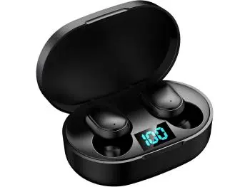 Fone de Ouvido Starmega TWS Bluetooth, Visor Indicativo de LED, Preto - ST-158A