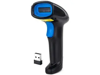 Leitor De Código De Barras 1D Sem Fio USB - Exbom