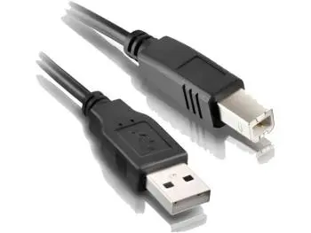 Cabo USB 2.0 A (M) x USB B (M) 1,8m para Impressora - IT-BLUE