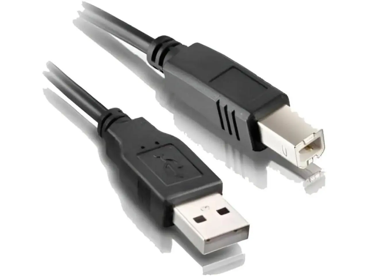 Cabo USB 2.0 A (M) x USB B (M) 5m para Impressora Com Filtro - Knup