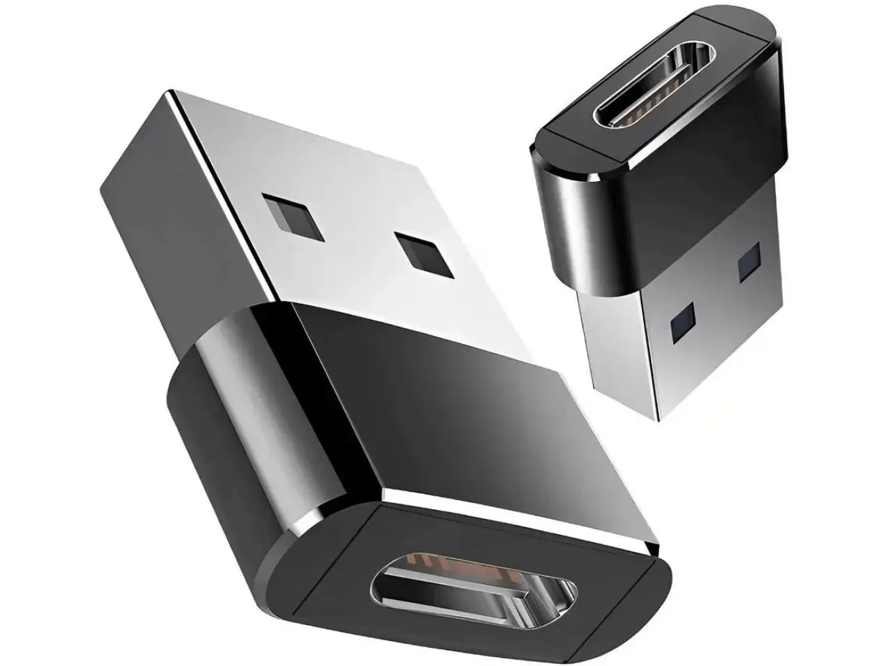 Adaptador Conversor USB-C (F) x USB-A (M) OTG - AJ-N23-H