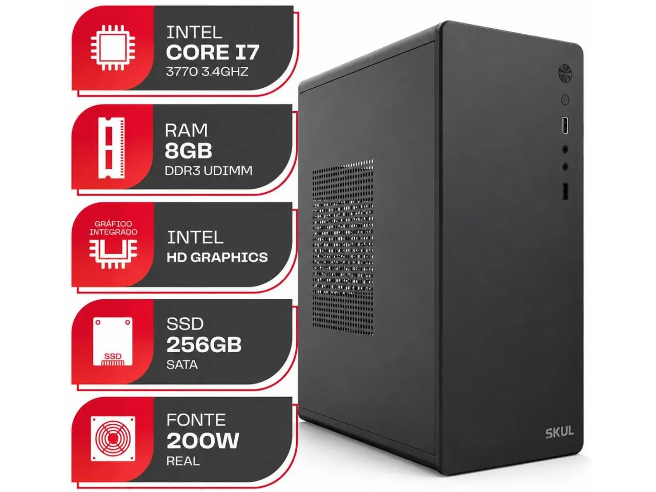 Computador Work Home - Intel i7 Edition (Intel Core i7-3770 Quad