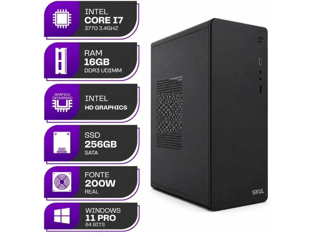 Computador Work Home - Intel i7 Edition (Intel Core i7-3770 Quad