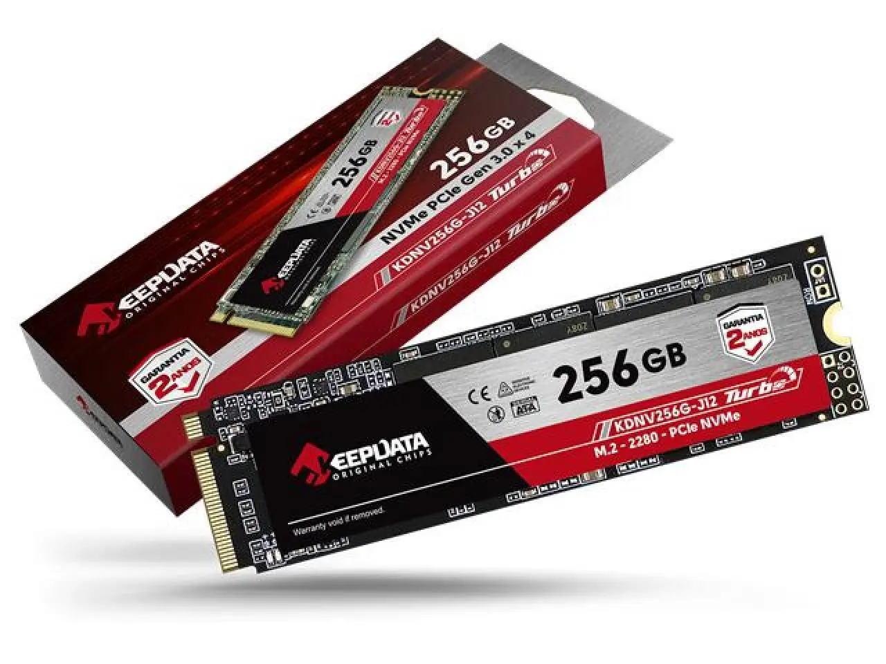 SSD KeepData 256GB M.2 2280 PCIe NVMe 3.0 x4 KDNV256G-J12
