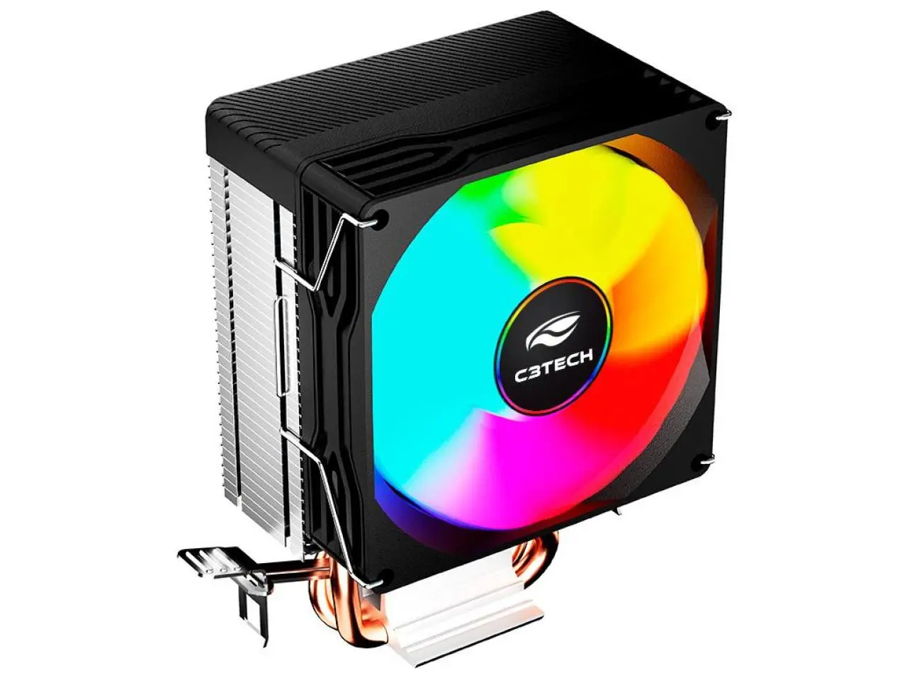 CPU Cooler C3Tech FC-L120M Gaming LED Rainbow (Intel/AMD)