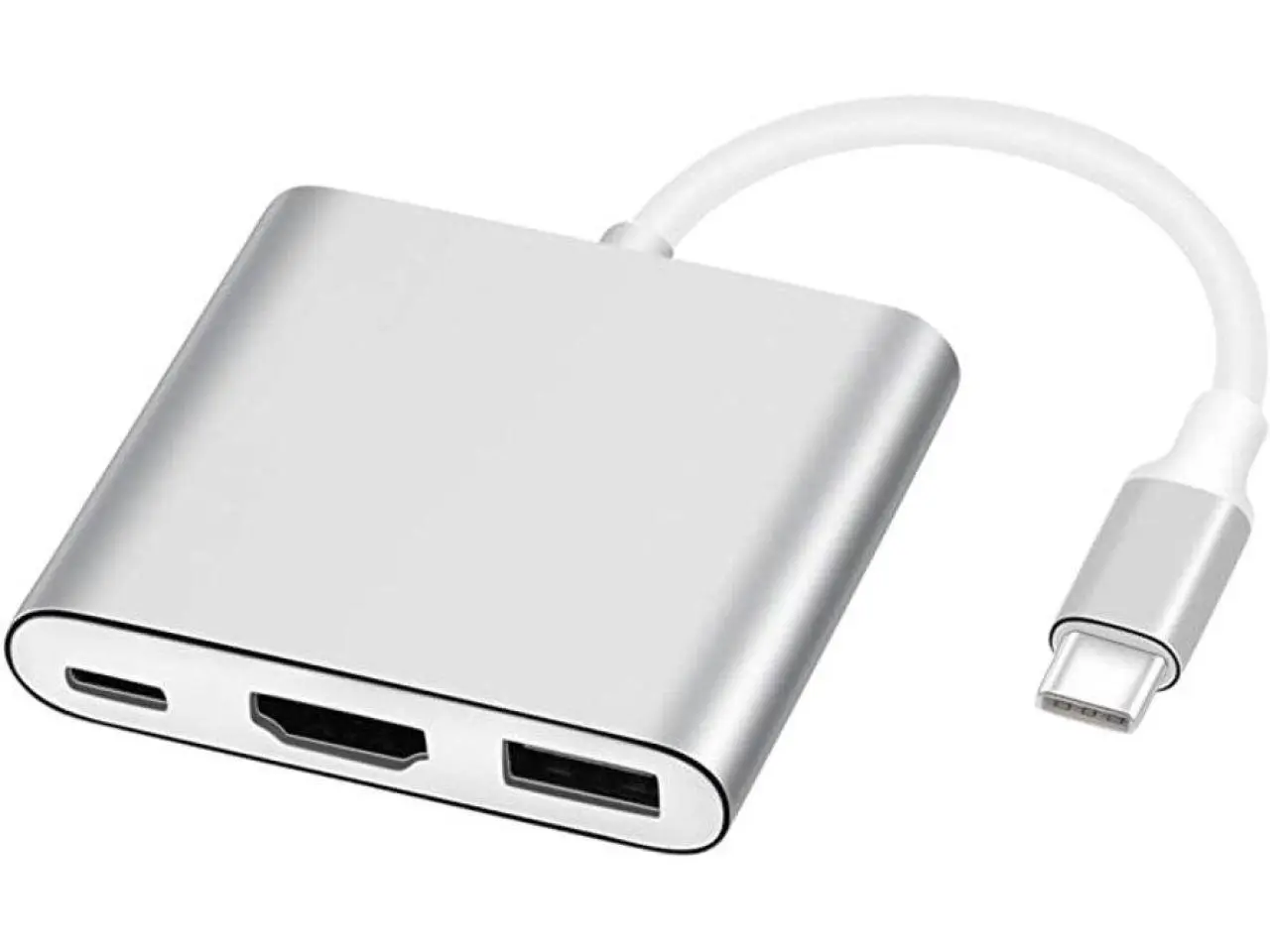 Hub USB-C 3 Portas (USB 3.0, HDMI, USB-C PD) - LZ-04V
