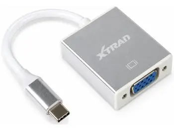 Cabo Adaptador Conversor USB Tipo-C 3.1 (M) x VGA (F) - XT2215