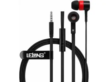 Fone de Ouvido LeLong LE-0201 Intra-Auricular Com Microfone P2 Preto