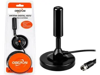 Antena Digital HDTV (Interna e Externa) - Oberon