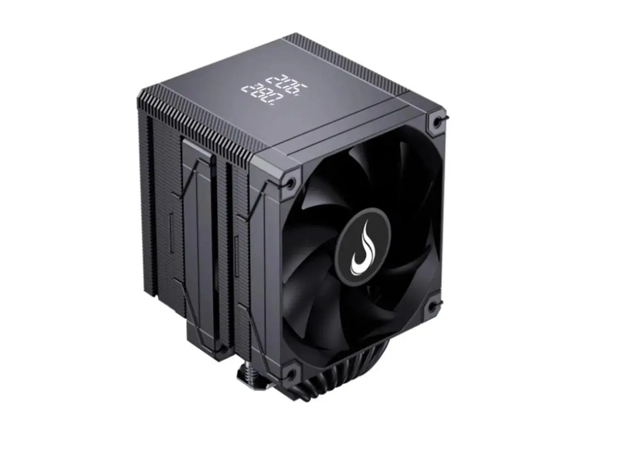 CPU Cooler Gamer Rise Mode Temp 8 Black, Display, (Intel/AMD) - Preto