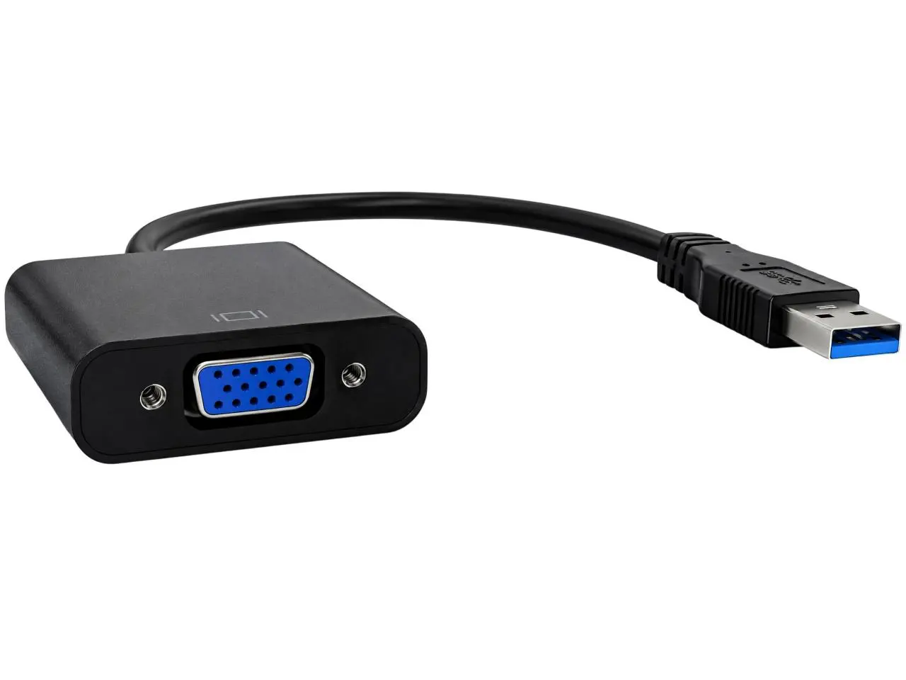Cabo Adaptador Conversor USB (M) x VGA (F) Preto - TSA