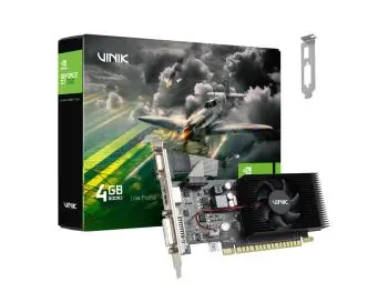 Placa de Vídeo Vinik Geforce GT730 LP 4GB GDDR3 128-bit PCI-E 3.0 x16