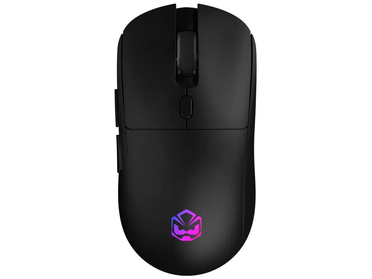 Mouse PCYes Gamer Basaran Stealth Black Vulcan, RGB, Wireless (Sem Fio), USB-C, 10.000dpi, PWM3325, Preto - PMGBRSTBV